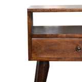 Modern Chestnut Solid Wood Bedside IN1691