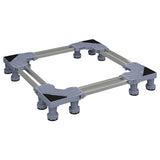 Washing Machine Base Grey 67 x 67 x 12 cm Stainless Steel 42009957