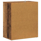 Shoe Cabinet Old Wood 60x35x70 cm Engineered Wood 856696
