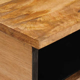 Coffee Table Artisan Oak 80 x 54 x 40 cm Solid Mango Wood 4018057