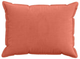 Cushion Cover 6 pcs HOUTEN Red Orange 70 x 70 cm Corduroy 921342