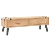TV Cabinet 110x33x35 cm Solid Firwood 339299