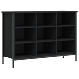 Shoe Cabinet Black 100x35x70 cm Engineered Wood 831843