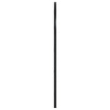 Wall Mirror Black 60x70 cm Arch Iron 3200604
