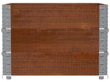 Garden Planter Brown 80x60 cm Solid Wood Pine 3295422