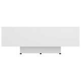 Coffee Table White 85x55x31 cm Engineered Wood 803380