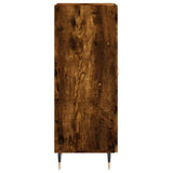 Sideboard Smoked Oak 34.5x34x90 cm Engineered Wood 830425