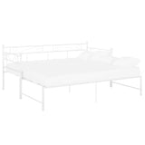 Sofa Bed Frame White Powder-coated metal Standard Single 324771
