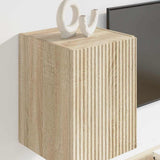 TV Wall Cabinet 2 pcs Sonoma 30 x 31 x 40 cm Engineered Wood 892254