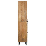 Bathroom Cabinet 38x33x160 cm Solid Wood Mango 356913
