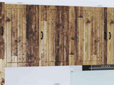 Wall Cabinet LUCCA Old Wood 50 x 31 x 100 cm Engineered Wood 885133