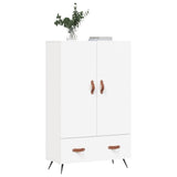Highboard White 69.5x31x115 cm Engineered Wood 828204