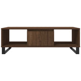 Coffee Table Brown Oak 104x60x35 cm Engineered Wood 827099