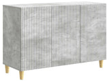 Sideboard Concrete Grey 89 x 34.5 x 80 cm Engineered Wood 894648