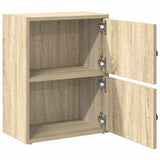 Bookcase Sonoma Oak 40x24x52 cm Engineered Wood 860357