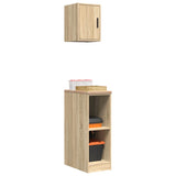 Garage Cabinets 2 pcs Sonoma Oak Engineered Wood 3328262