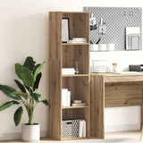 Bookcase Artisian Oak 40x30x152 cm Engineered Wood 857884