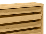 Outdoor Sofa Set 5 pcs White 59 x 59 x 37 cm Solid Acacia Wood 3391799