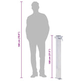 Water Column Stainless steel Large Durable Garden Water Column 364499