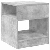 End Table 2 pcs Concrete Grey 40.5 x 40 x 45 cm Engineered Wood 890919