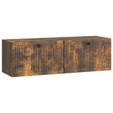 Wall-Mounted TV Cabinet Wall-mounted Smoked Oak 98 x 31 x 30 cm 898050