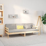 Day Bed without Mattress 90x190cm Solid Wood Pine 814639
