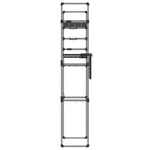 Washing Machine Shelf 77x52x192 cm Aluminium 154608