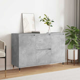 Sideboard Concrete Grey 101.5x35x70 cm Engineered Wood 827200