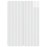 Wall-Mounted Cabinet High Gloss White 66 x 34.5 x 92 cm 898229