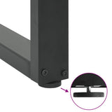 Console Table Legs U-Shaped 2 pcs Anthracite 28x cm Steel 4013170
