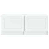 TV Cabinet White Engineered Wood 897775