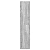 Bookcase Grey Sonoma 60x24x120 cm Engineered Wood 860423