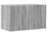 Highboard Grey Sonoma 80x42,5x249 cm Engineered Wood 3281369