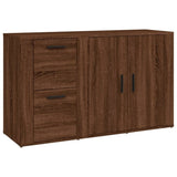 Sideboard Brown Oak 100x33x59.5 cm Engineered Wood 821003