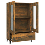 Highboard Smoked Oak 70x31x115 cm Engineered Wood 817480