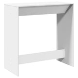 Bar Table White 102x50x103.5 cm Engineered Wood 854427