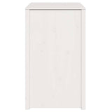 Kitchen Cabinet MEPPEL White 106 x 55 x 92 cm Solid Pine Wood 868162