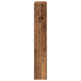 Shoe Cabinet Old Wood 80 x 21 x 125.5 cm Engineered Wood 869102