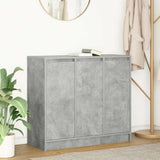 Sideboard Concrete Grey 85x34x76 cm Engineered Wood 861628