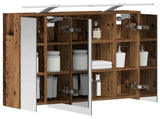 Bathroom Mirror Cabinet Old Wood 73.5 x 16 x 62.5 cm 889181