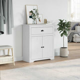 Hallway Cabinet BODO White 80x35x90 cm 4016866