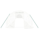 Greenhouse with Steel Frame White 54 m² 18x3x2 m 3188057