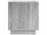 Bedside Cabinet 2 pcs Grey Sonoma 33.5 x 34.5 x 50 cm 8011400