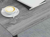 Coffee Table Grey Sonoma 100 x 50 x 45 cm Engineered Wood 892575