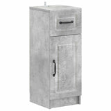 2 Piece Bathroom Cabinet Set UTRECHT Concrete Grey 3417732