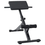 Hyperextension Bench Black 101 x 70 x 71 cm Powder-coated steel 42002573
