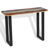 Console Table Teak 100x35x75 cm 245065