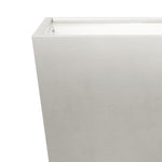 ZNTS Garden Planter 30x30x30 cm Stainless Steel 851046