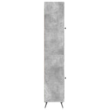Cabinet Set 2 pcs Concrete Grey Engineered Wood 3416874
