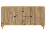 TV Cabinet Artisan Oak 89 x 34.5 x 60 cm Engineered Wood 894204